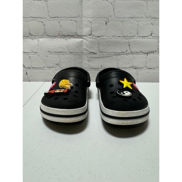 Crocs Crocband Clogs Kid Navy Red Rubber Slip-On Lightweight Casual - C10 - Picture 1 of 9